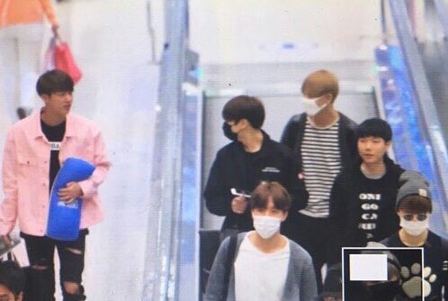 remember when taehyung saw that jin was walking alone at the other side of travelator so he practically ran to him so he doesn’t feel left out and they can walk together <\\3