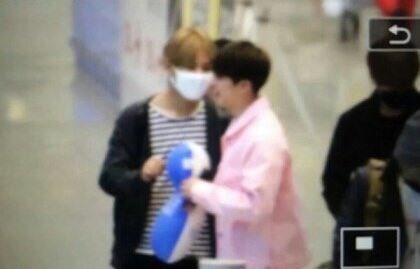 remember when taehyung saw that jin was walking alone at the other side of travelator so he practically ran to him so he doesn’t feel left out and they can walk together <\\3