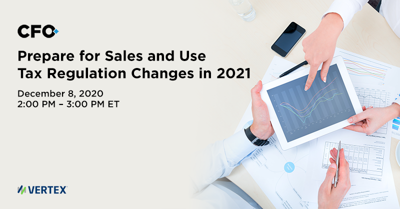 proformative's tweet photo. With a new year, comes new #tax regulations your company must adapt to.

Join the @cfo webinar hosted by @vertexinc on December 8th to learn the tax #risks your business must prepare for in 2021 and beyond. #finance #accounting

RSVP Now: https://t.co/5ptvwTWAlp https://t.co/tVHCSLwdQq