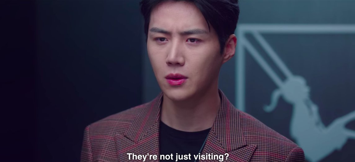 "Don't you think Dosan hates Ji Pyeong too much?"(fyi: in early eps DS admired JP and listened to his every word, JP was always the one who was cold & as eps went on DS's admiration became strained)