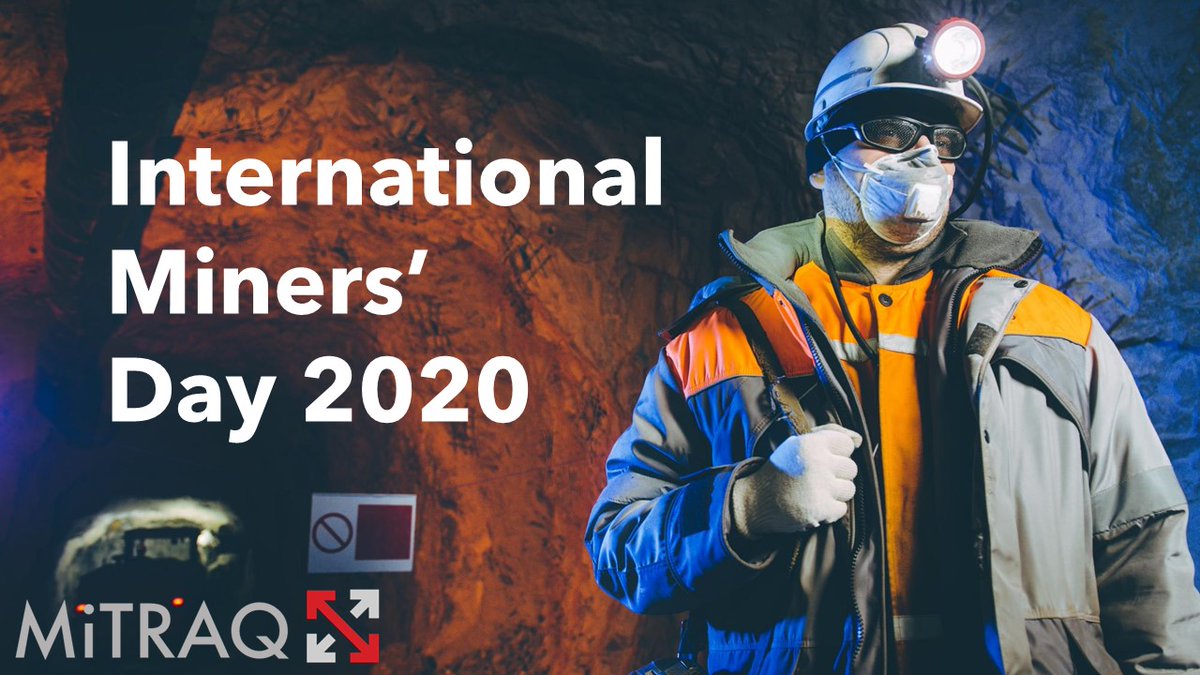 December 4th is the #InternationalMinersDay. We celebrate it together with the industry professionals and wish them #safety, prosperity and success!