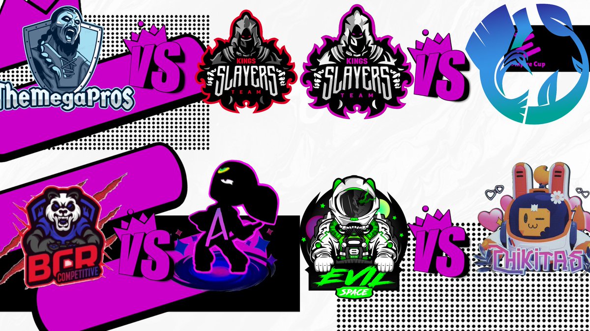 #BS #BrawlStars
Hagan sus apuestas! 
Así los partidos de el día de mañana de cuartos de Final👑
Los esperamos a las 7:30PM México en el canal de 
<a href="/FCORA8/">F-CORA</a>  
youtube.com/c/FCORAGAMES