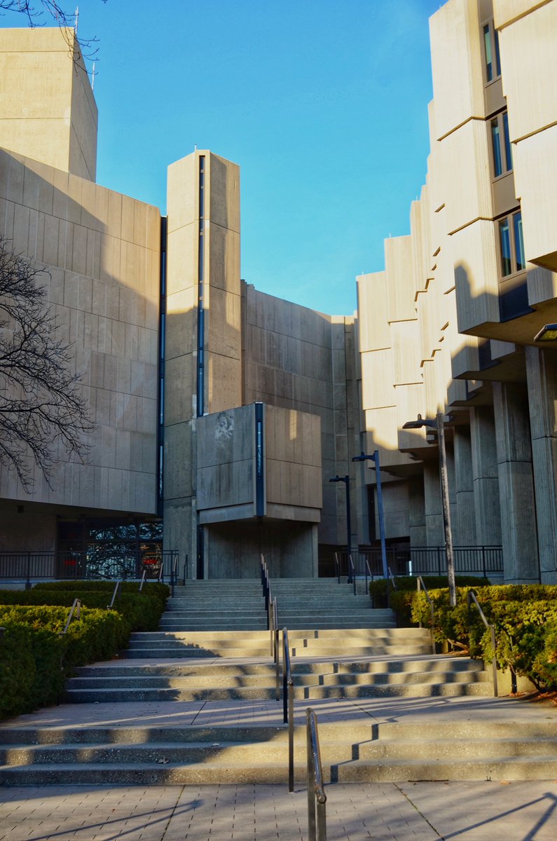 How do they not see the beauty? In all seriousness, it’s fully expected to see brutalist architecture on a college campus, so why not have what I consider “the best” of the style by a well-known architect? Northwestern is lucky to have 7 buildings designed by Walter Netsch. 