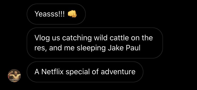 braxton_mccoy's tweet photo. In case you thought I was kidding. 

@OReillyMMA is as cowboy as they come https://t.co/d2KIlrSdwr