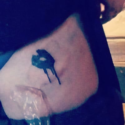 NUMBER 5! Still tender , but that's fresh ink lol https://t.co/BCFPuatXsf<a href="/tag/kneeling"class="tags"><span>#kneeling</span></a><a href="/tag/publicbondage"class="tags"><span>#publicbondage</span></a>