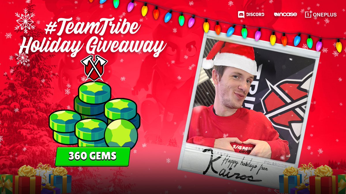 Time for a #TeamTribe Holiday Giveaway (in gift cards)! Here's how to enter:
- Retweet this Tweet
- Follow <a href="/KairosTime/">KairosTime Gaming</a> &amp; <a href="/TribeGaming/">Tribe Gaming</a> 

The giveaway will end on Dec 14th!