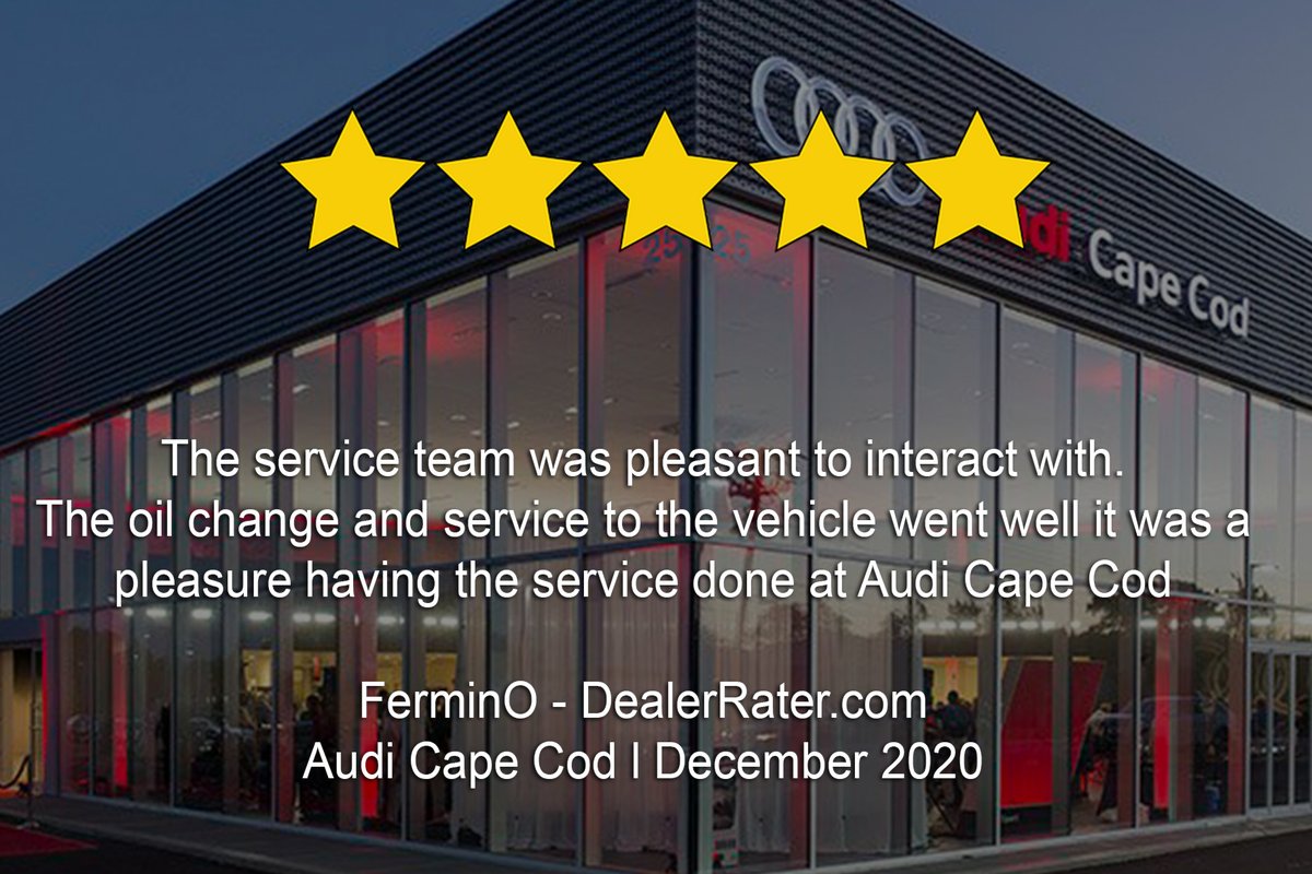 At Audi Cape Cod, customer satisfaction is our #1 goal! Thank you Kevan Gibson for your continued business over the last 10 years!   #Audi #AudiCapeCod #CapeCod #FanFriday