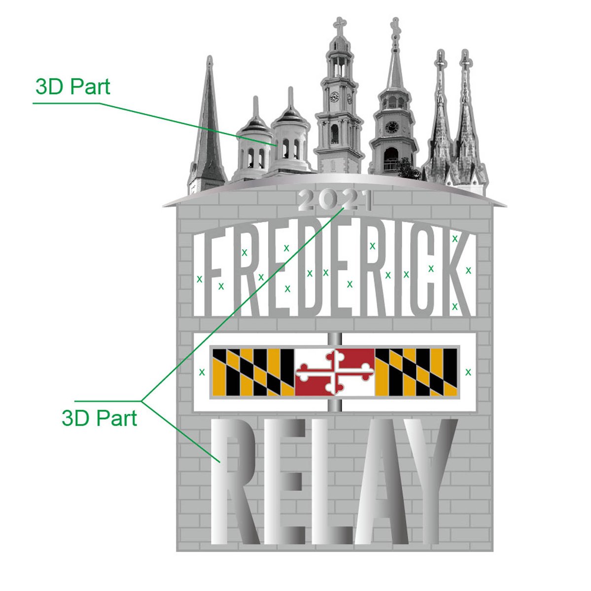 RunFrederick's tweet image. This year’s special medal feature is a spinning flag.  Special thanks to our sponsor Frederick Foot &amp;amp; Ankle. @MyNewFeet 

Don’t forget, we’ll have a price increase on 1/1. REGISTER TODAY: ow.ly/8l5M50CD8O2