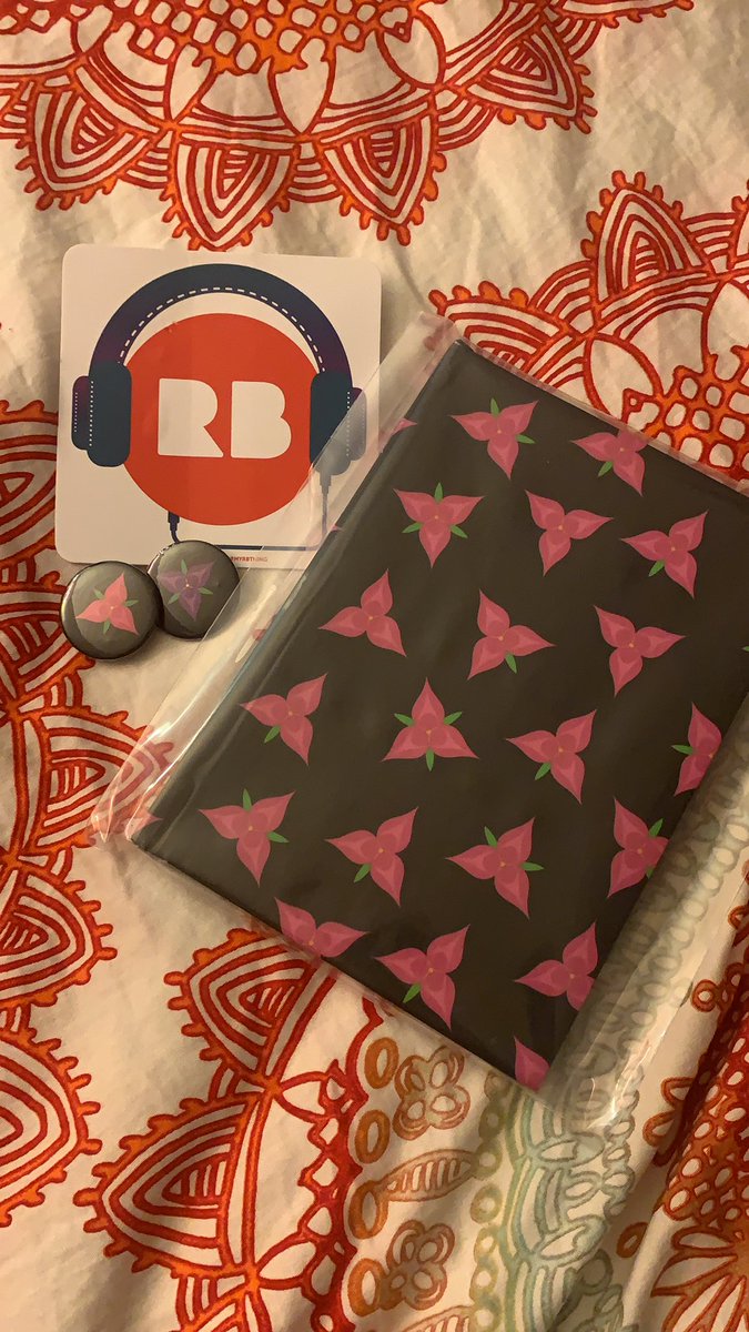 Got a Christmas present for my mom from <a href="/LotorGenerals/">Lotor and the Generals</a> and Redbubble threw in a very apt sticker XD (the buttons are for me tho)