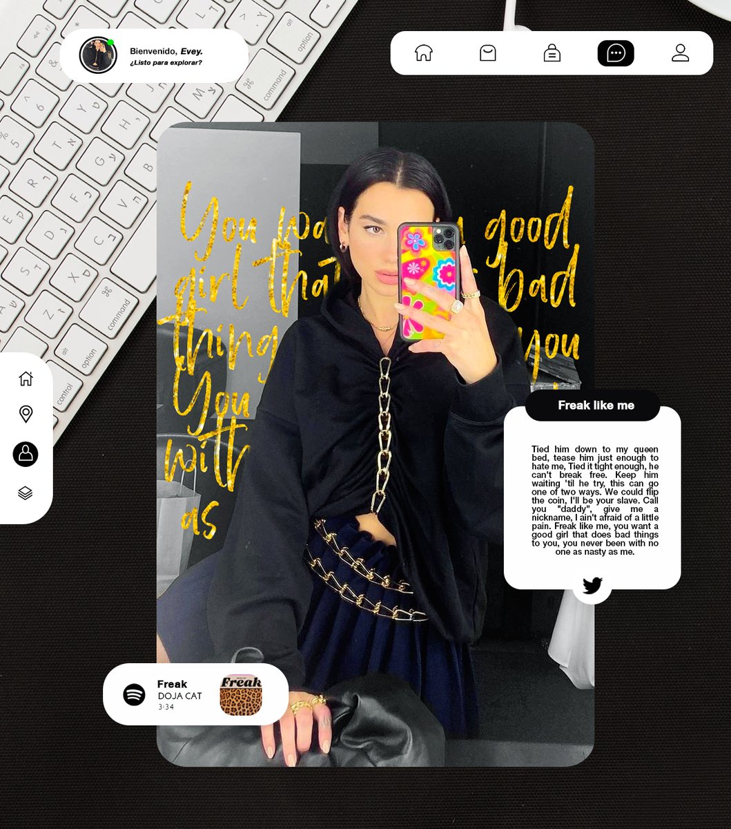 consteIando's tweet image. ⠀⠀ ⠀⠀   ⠀⠀   변덕; 𝖬𝖺𝗇𝗁𝖺𝗍𝗍𝖺𝗇, 𝖭𝖸
       ⠀⠀ ⠀⠀⠀⠀⠀⠀⠀   𝗙𝗿𝗲𝗮𝗸

Freak like me, you want a good girl that does bad things to you. You never been with no one as nasty as me.