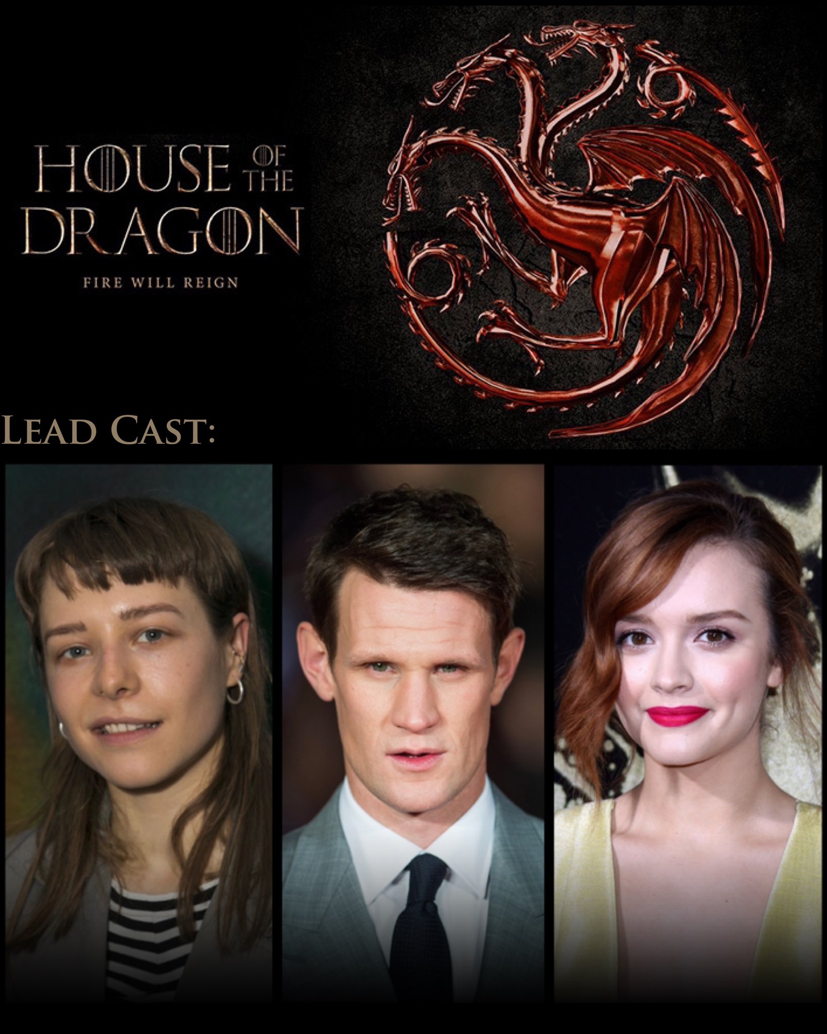 House of the Dragon' Cast Announced, Including Matt Smith
