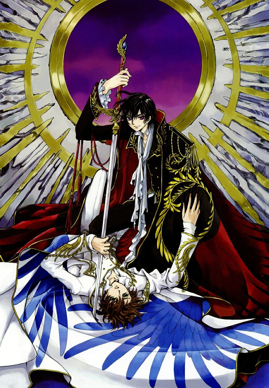 Daily Lelouch More Official Clamp Arts Lelouch And Suzaku Daily Lelouch More Official Clamp Arts Lelouch And Suzaku