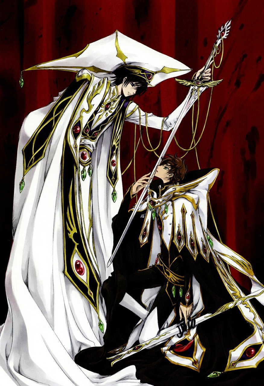 Daily Lelouch More Official Clamp Arts Lelouch And Suzaku