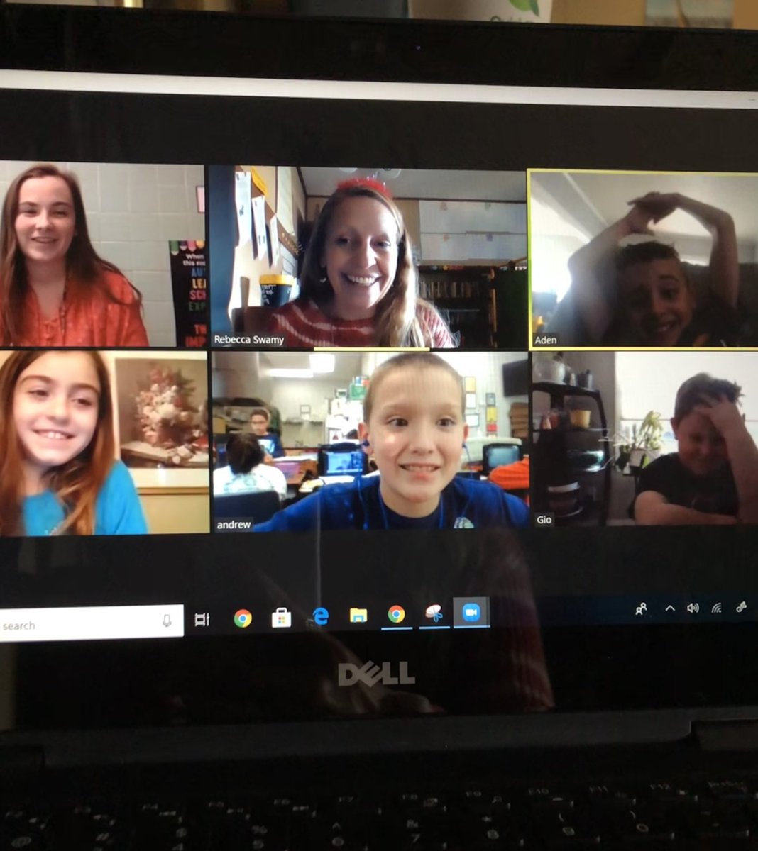 SwamyVikings's tweet photo. We will miss Ms. Regan on our Zoom classes!! 🧡

Congratulations on completing your student teaching!!  👏🏻@MissRegan8 @FSDVikings https://t.co/a18zHpWkdO