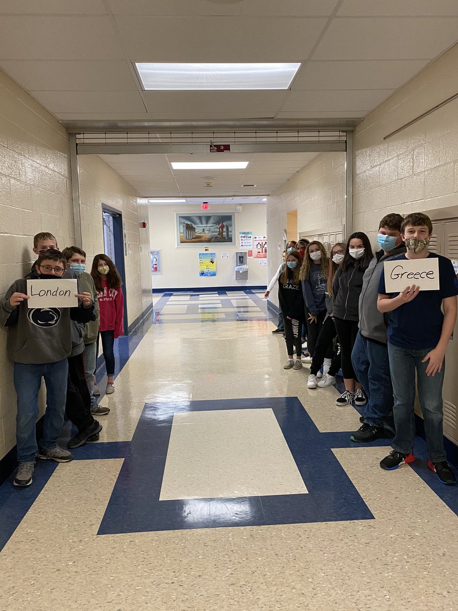South Eastern Middle School stands with Greece. #ParthenonMarbles #Greece #Elgin #Returnthemarbles