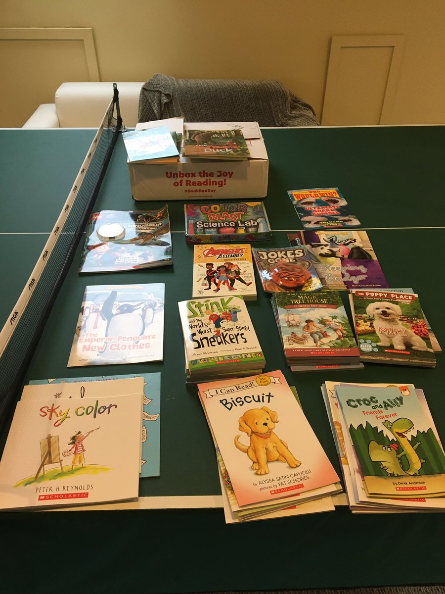 My favorite part of the holidays...sharing the gift of reading with my students! Can’t wait until they get these! <a href="/D45YorkCenter/">York Center School</a>