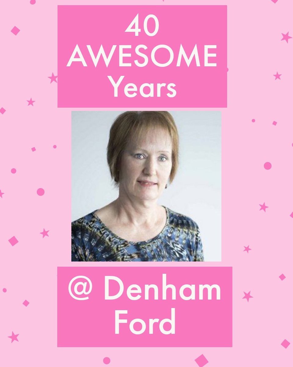 Denham Ford would like to congratulate Donna Zurbrigg on 40 years of Service. We really appreciate all of Donna’s help, friendship &amp; dedication. A fantastic milestone to accomplish.•
•
#employeeappreciation #employeerecognition #carsandtrucksreallydocostlessinwetaskiwin