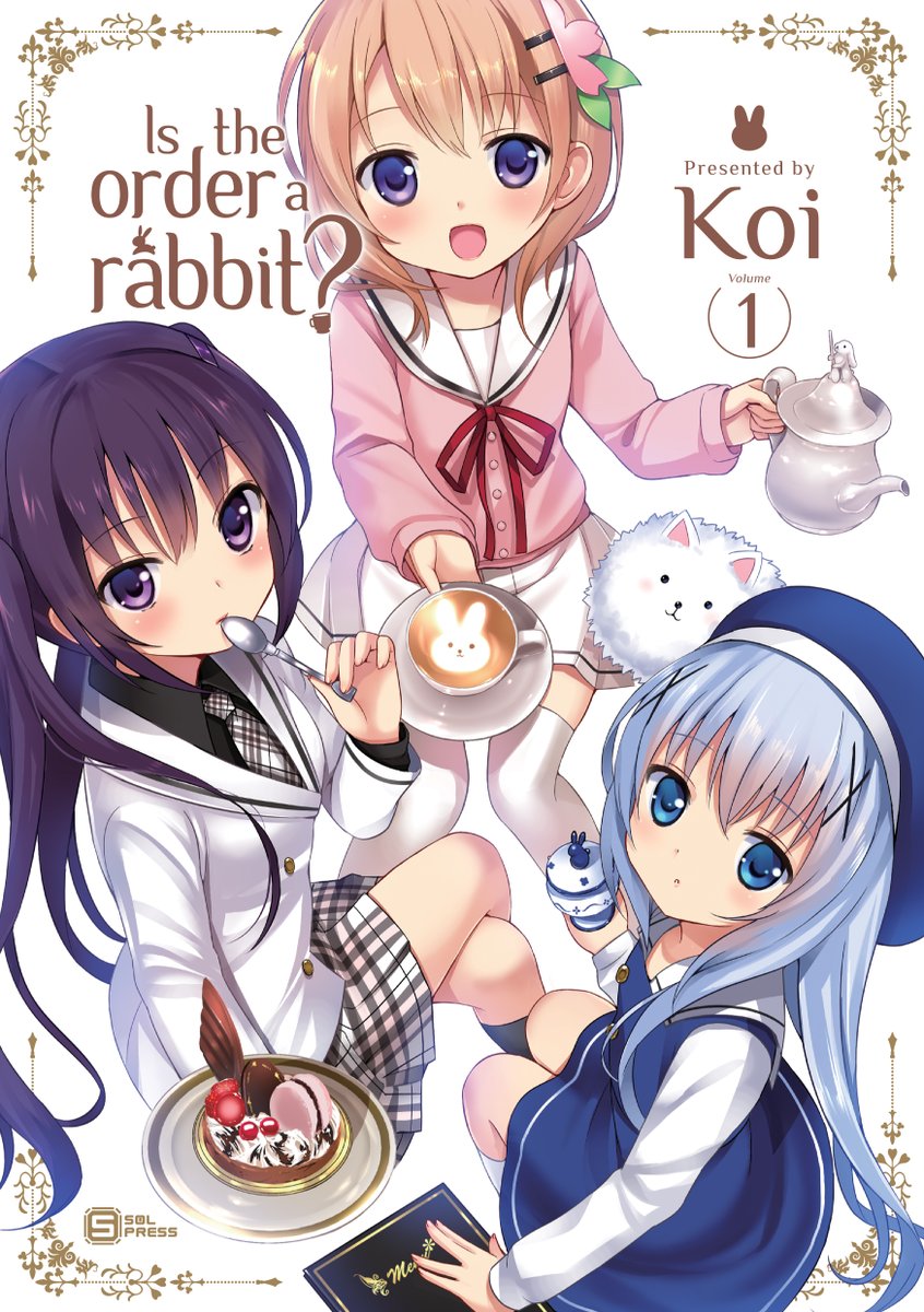 ごちうさ英語版を読む Read The English Version Of Gochiusa 三月 Note