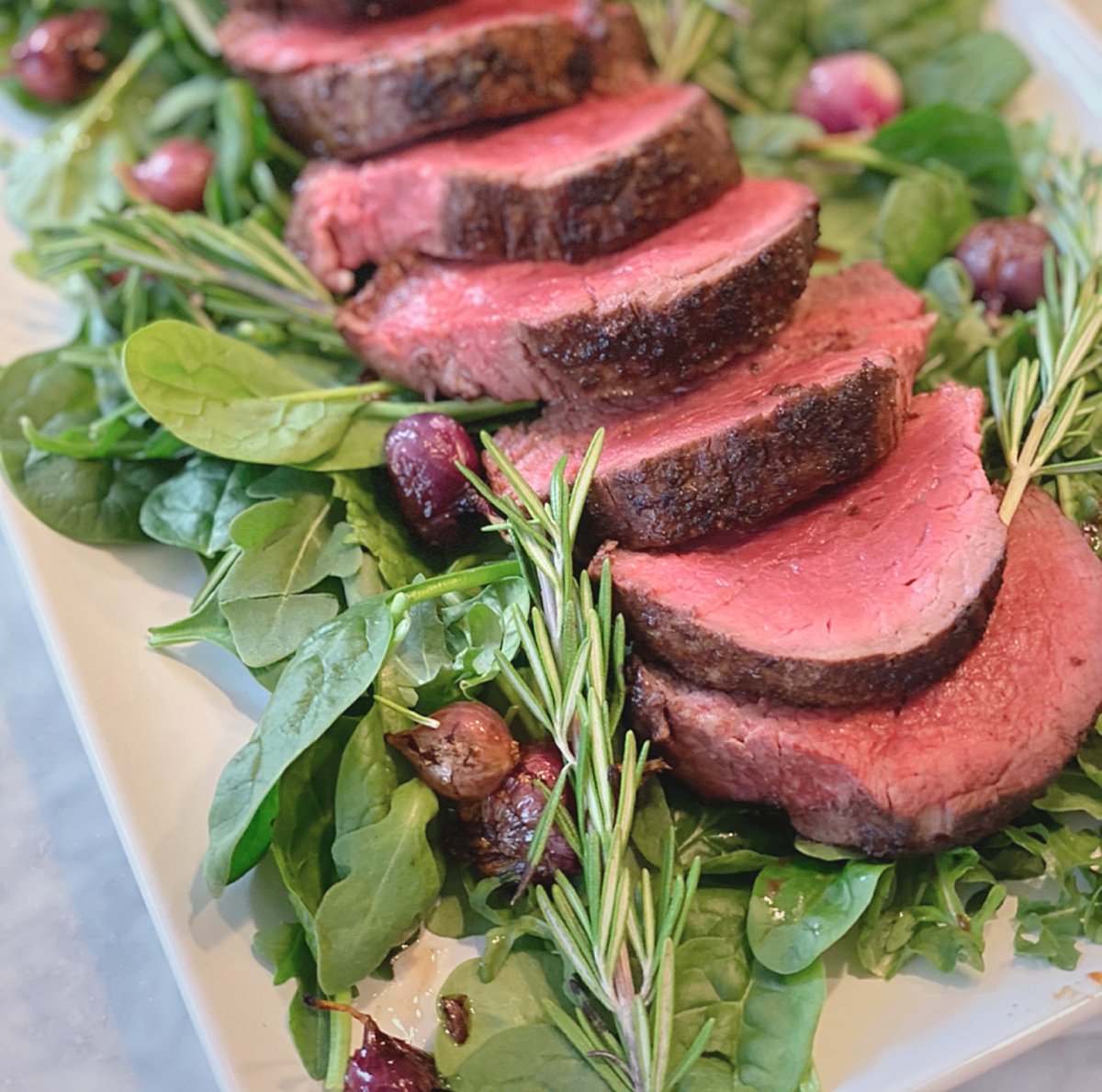Try this Holiday Beef Tenderloin recipe! Fast and fabulous... exactly what you need during the busy holidays! So easy to make, it shouldn't be called a recipe. Use Char Crust® Original Hickory Grilled for this recipe: charcrust.com/blogs/recipe/h…