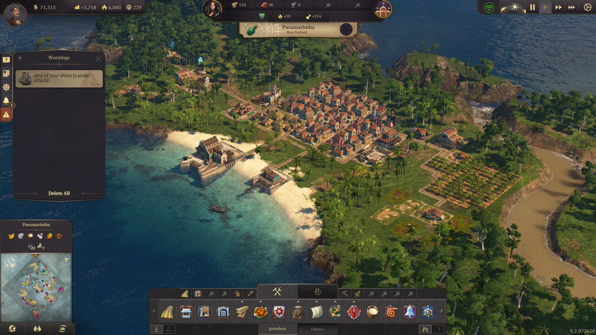 nesdavid's tweet photo. Estoy disfrutando bastante Anno 1800.
El modo historia sirve como un extenso tutorial y el modo sandbox es donde esta la posta.
Lo que parece sencillo sube en complejidad de manera exponencial al querer manejar distintas islas con sus diferentes recursos https://t.co/QQF4CUaeoQ