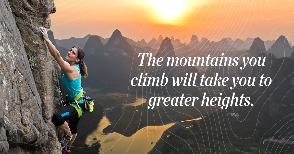 vistage's tweet photo. "The mountains you climb will take you to greater heights." Vistage has helped over 100,000 leaders conquer the toughest peaks and reach massive results. If you're ready for the climb of a lifetime, the path starts here--> https://t.co/ttEJv8qC6S. #CEOClimb #LifeofClimb https://t.co/N0n9e195kt