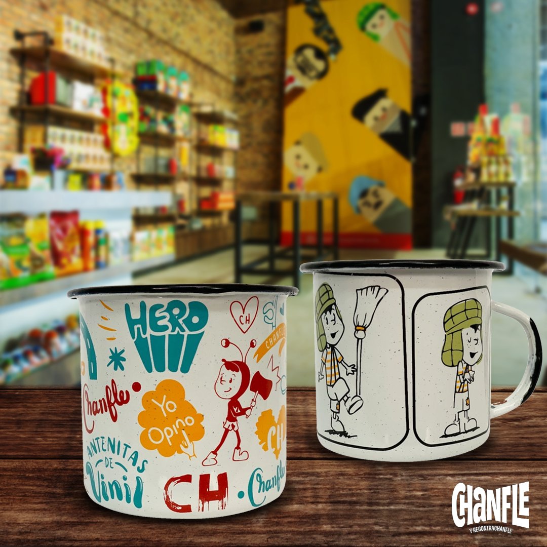 ChanfleyRCh's tweet photo. ¿Gustan una tacita? Pasen a la #ChavoTienda de Chanfle y Recontrachanfle y compren su regalo perfecto. https://t.co/CVfRoH3FN3