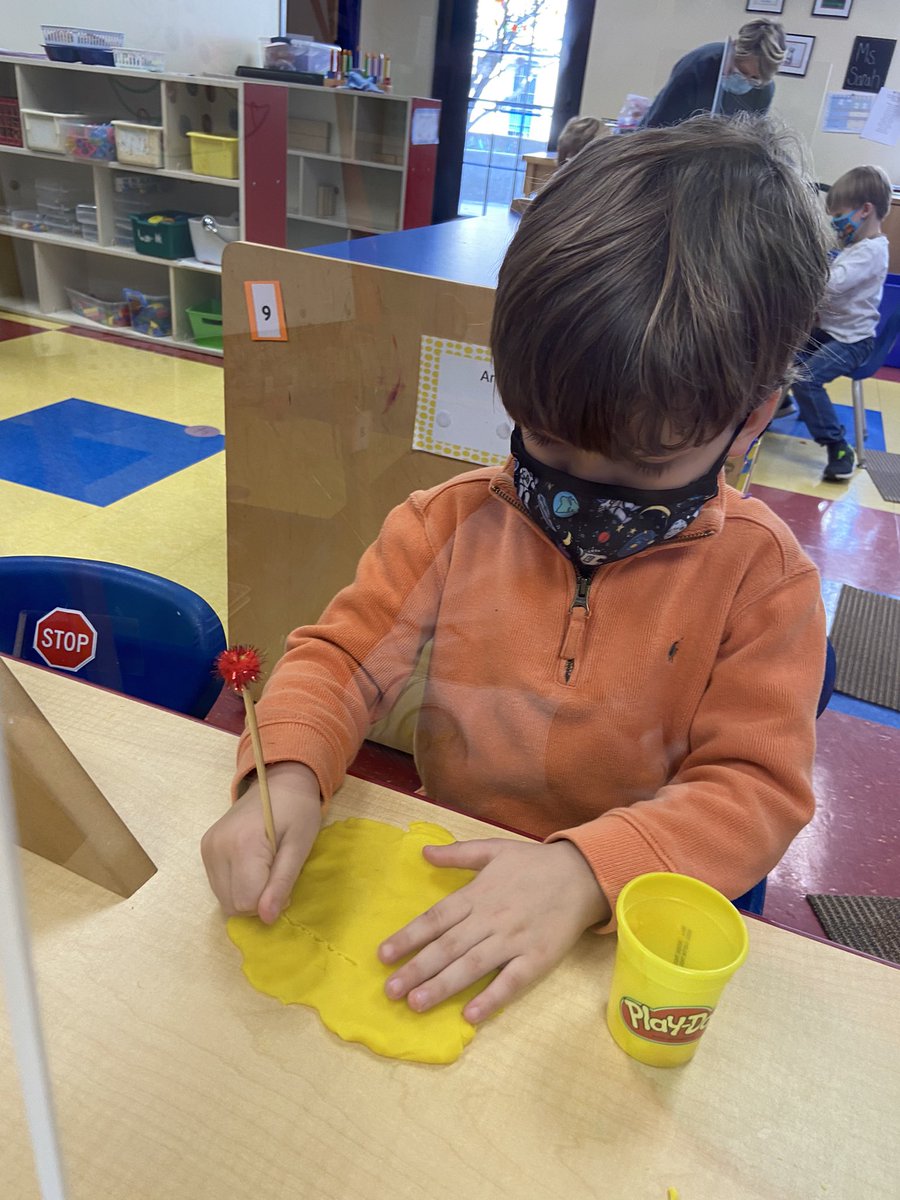 skerrtrinity's tweet photo. How can we practice writing our letters? By using play-doh and a fun writing tool....write it then trace with our fingers. Letter formation AND strengthening our fine motor skills! #trinitylearns https://t.co/YQ7EQHVrxE