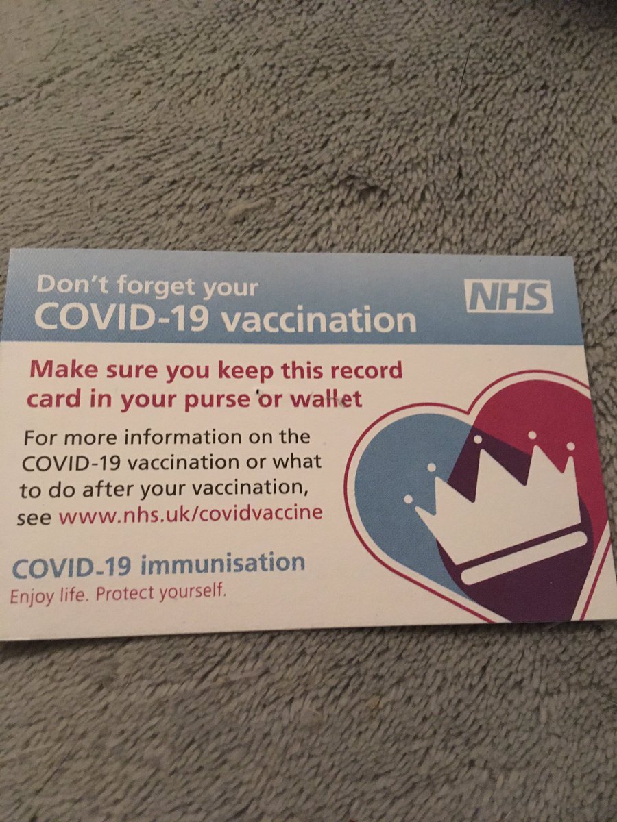tree522's tweet image. First vaccination done ✅
