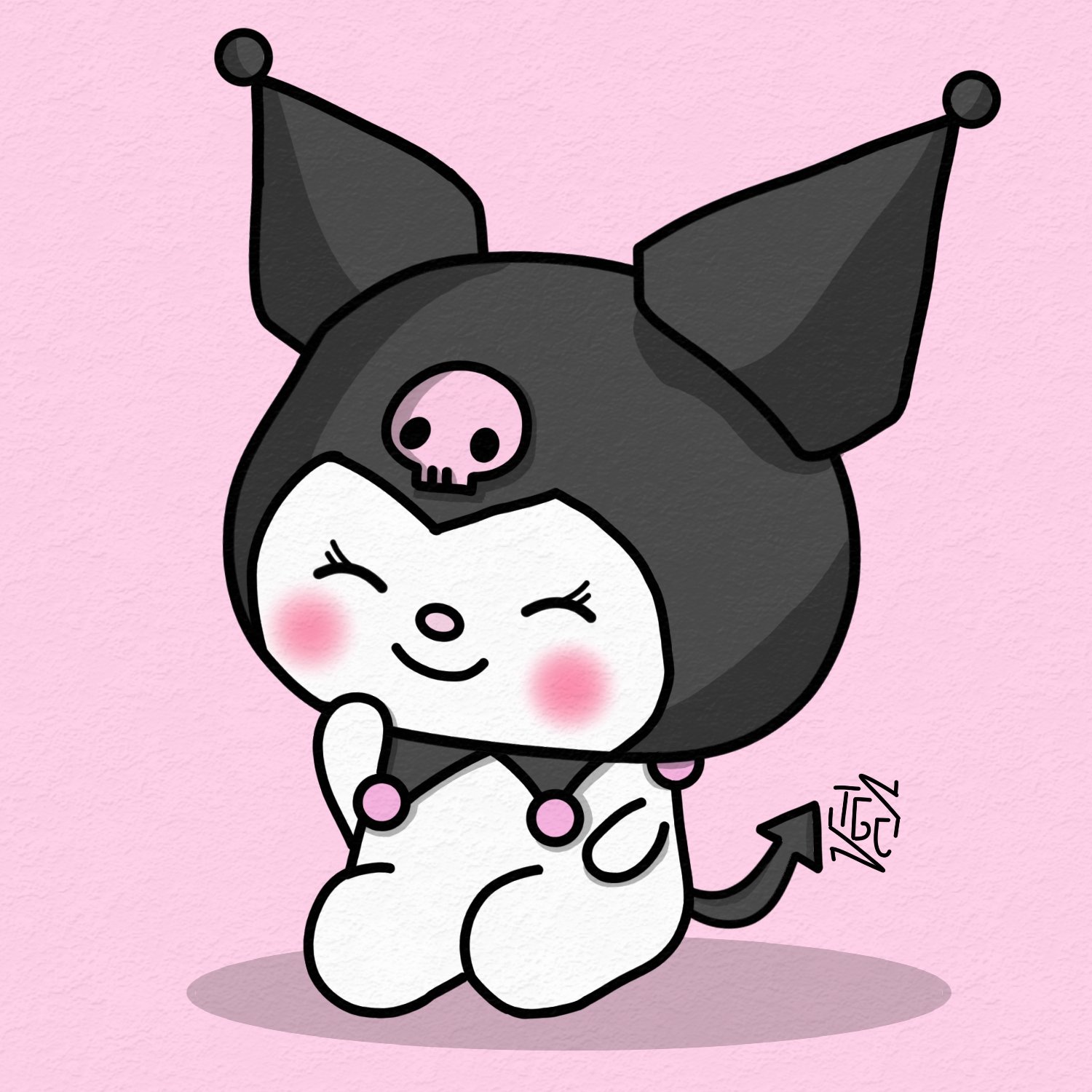 Kuromi Svg, Hello Kitty Svg, Kawaii Kitty Cat Svg, Sanrio, 56% OFF