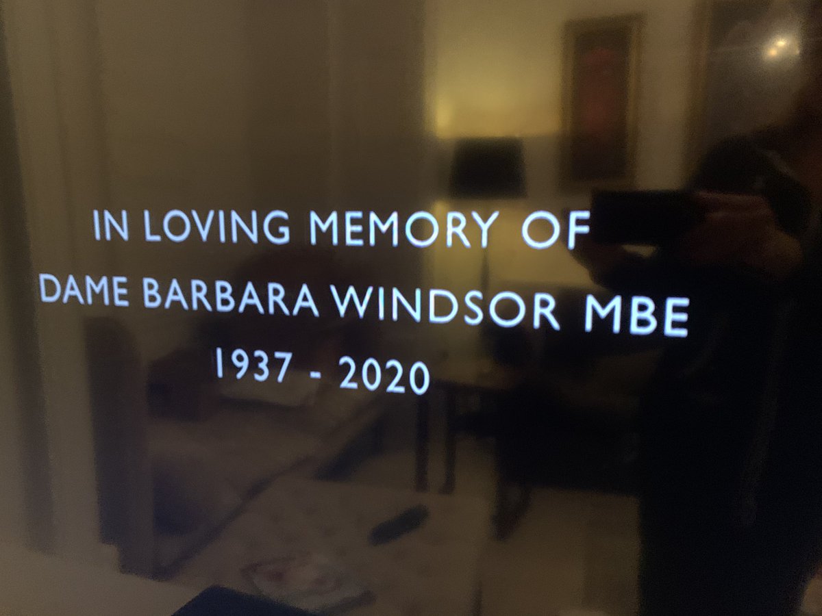mouthwaite's tweet photo. Just watched #Babs @BBCOne . Wonderful tribute and so emotional. She touched so many people. @Samanthaspiro & #jamiewinstone were perfect. The peopleβs Icon . https://t.co/RMfAJpydSE