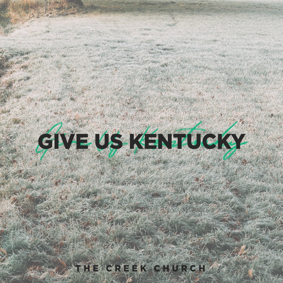 thecreekKY's tweet photo. Where we are going is better than where we’ve been! As we wrap up 2020, would you begin praying about being a part of that future by giving a special gift to the Give Us Kentucky Offering? 

You can give anytime through the month of December online or on Sundays at The Creek! https://t.co/mIAdY4ofKX