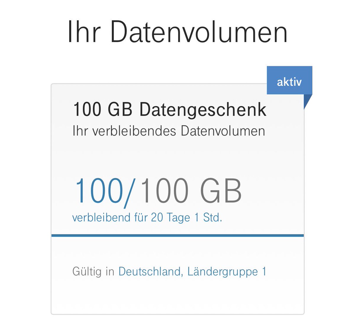 PilotSteffan's tweet photo. Dankeschön @Telekom_hilft #telekom #TMobile #datenvolumen #forfree #YouTuber https://t.co/ouh8yCJcjN