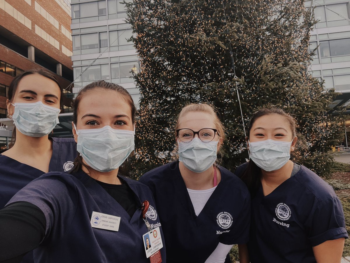 Clinical #1 ✅ ready to dive into this mess of a pandemic in a few weeks as a Nursing Assistant on a COVID-19 unit #StopTheSpread #MaskUp