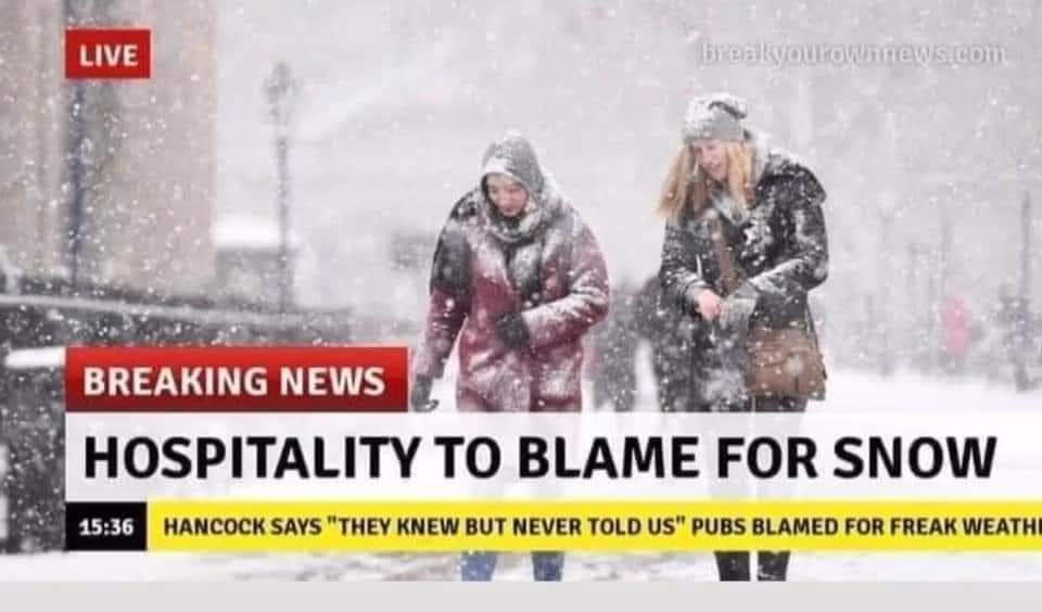 News just in:
#BREAKING #BreakingNews #HospitalitySOS