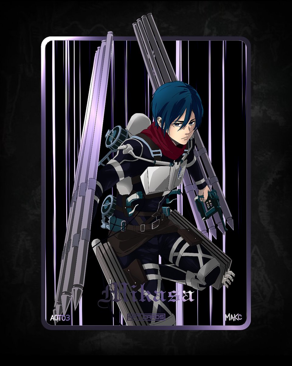 Capture HQ [AOT03] Mikasa

app.rarible.com/token/0xd07dc4……

#ShingekiNoKyojin #SNK #Mikasa #AttackOnTitan #AOT #進撃の巨人 #NFT #NFTcards #NFTart #Rarible