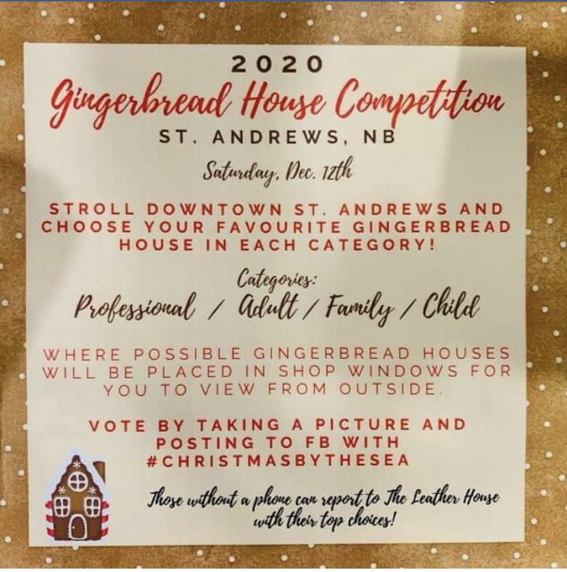 homeonsaltmarsh's tweet photo. Voting in St. Andrews is tomorrow. Mine is “adult #6” on display at Boutique La baleine. Vote for your favourite. No pressure 😉#christmasbythesea https://t.co/INjAz2YIoR