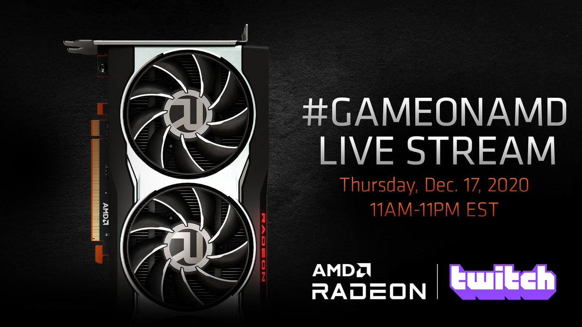 AMDRadeon's tweet image. Hanging out in person may be a no-go, but we can still unite over our love of gaming. 💖

Join us next week on twitch.tv/AMD for a full day of games featuring streamers from around the world as we gather with the #AMDRedTeam community to celebrate all things #GameOnAMD!