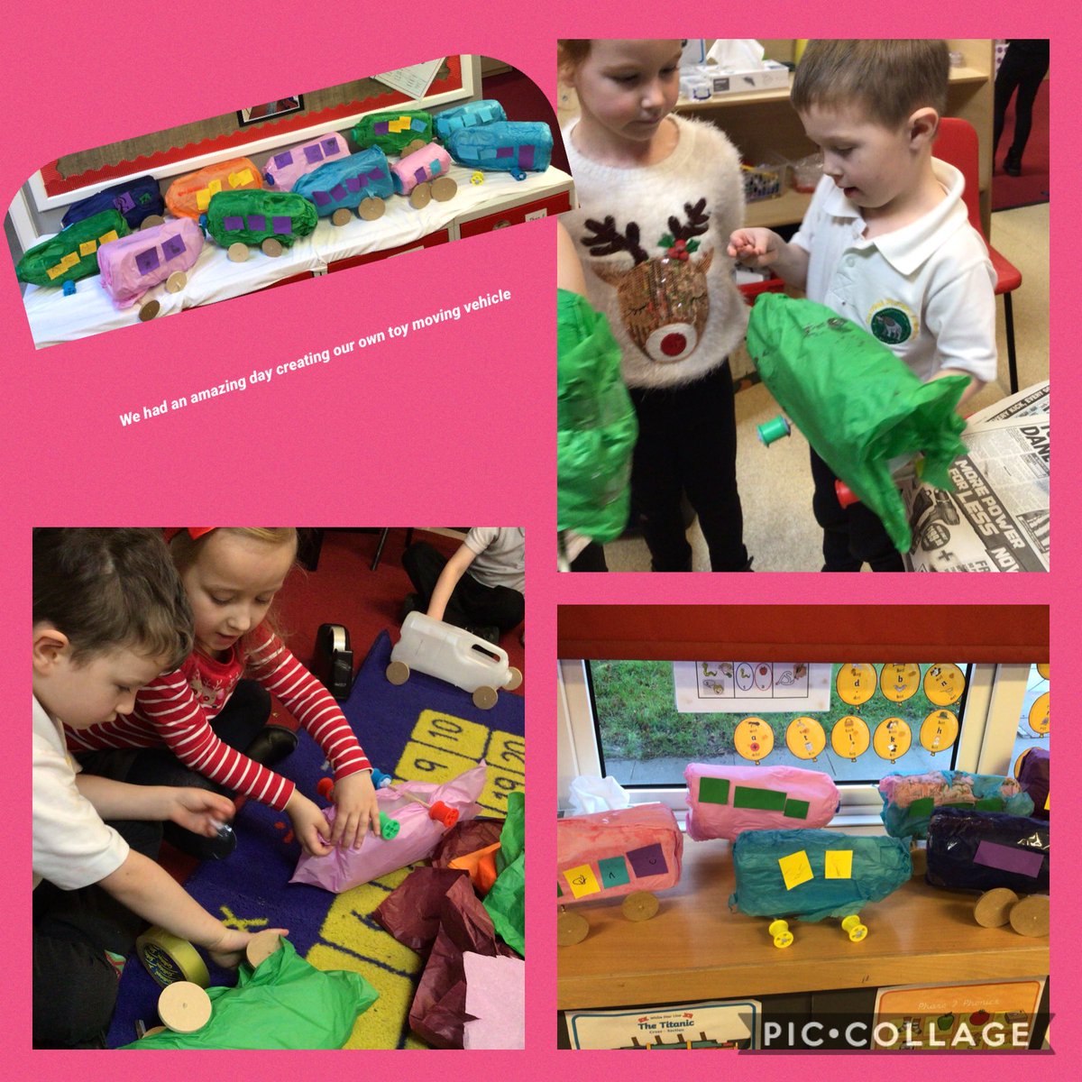 EPA_TabbiesFS2's tweet photo. We had an amazing time creating and making our own toy moving vehicles 
⁦@EastfieldPri⁩ #epa_DT https://t.co/xkoJpX3KIC