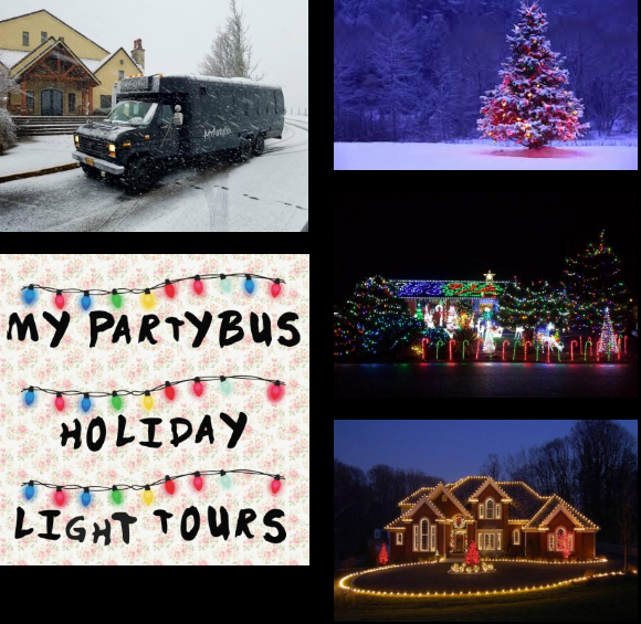 MyPartyBus1's tweet photo. Holiday Light Tours! https://t.co/1k2C3xduW5 https://t.co/ziRnJy5REL