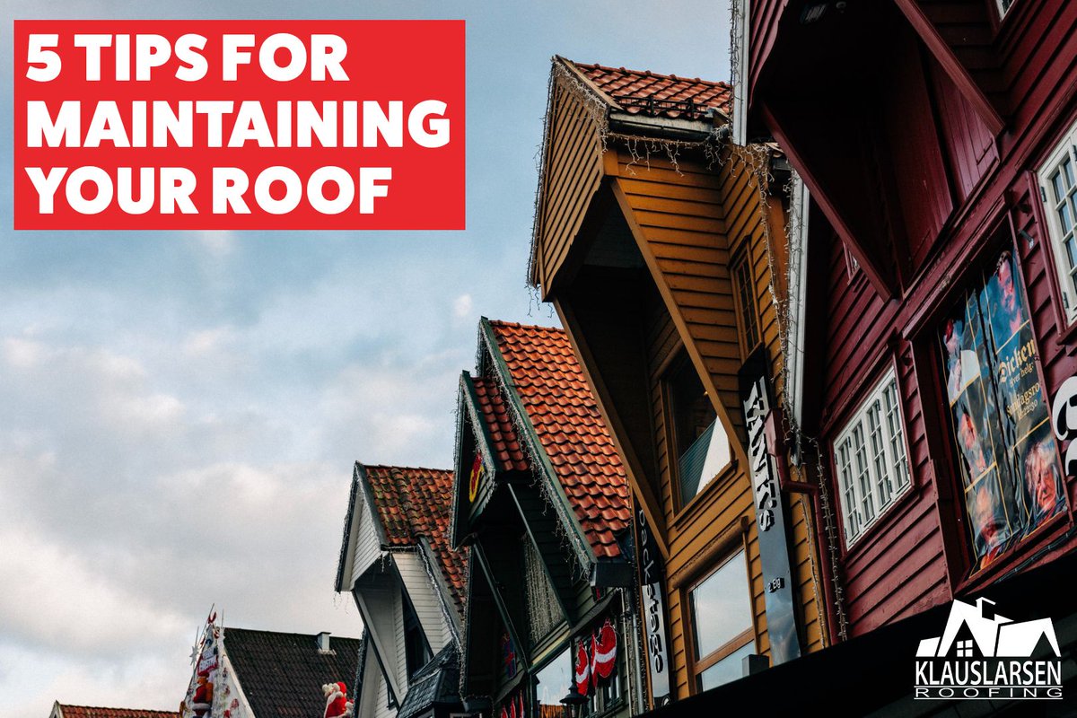 Have we recently fixed your roof? Or do you simply want to take better care of it? Check out some tips for mainting your roof all year roud. klauslarsen.com/about-us/blog/…

#putaklausonyourhouse #klauslarsenroofing #blogs #ctroofing #roofingtips #roofingmaintenance