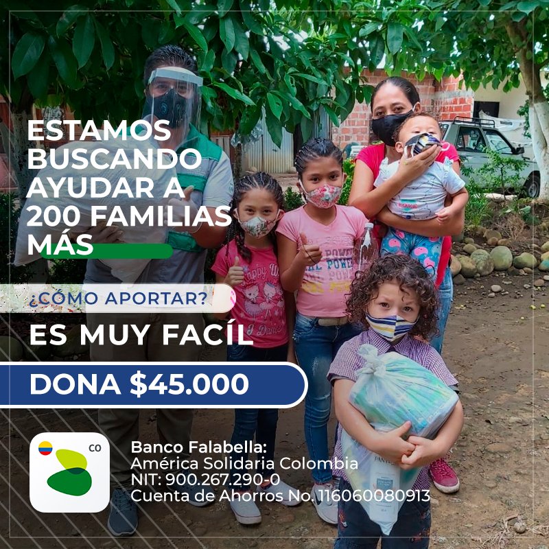 América Solidaria Colombia 🇨🇴 tweet media