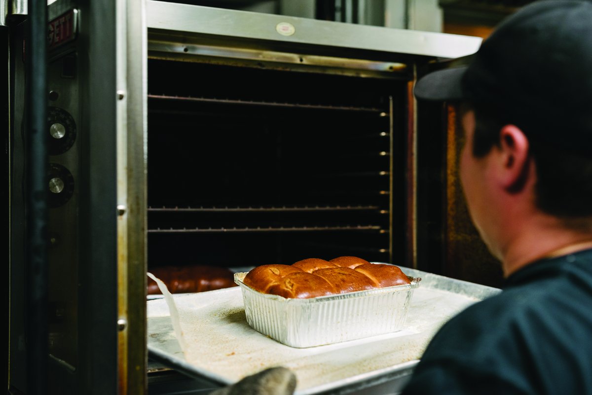 MabelsBakery's tweet image. We've been featured in the Holiday edition of @foodismTO! Read all about our challah bread and how we bake it fresh at Mabel's. To read the article head to the link below:
foodism.to/magazine/#11903 

#foodismTO #challahbread

All photos courtesy of Jeffery Chan.