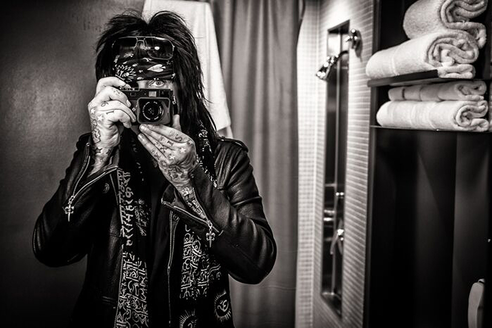 Happy Birthday Nikki Sixx 
Photo: Courtney Sixx 