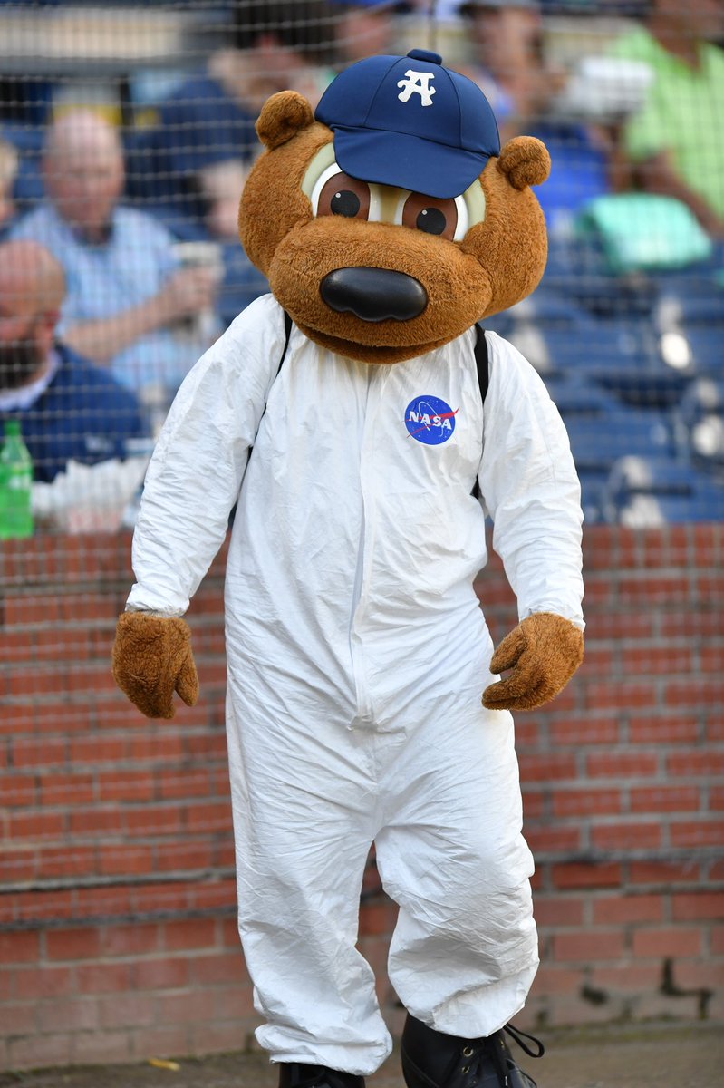 Did we mention we have two of the most recognizable mascots in sports? Ted E. & Mr. Moon, at your service. Sometimes we do space things but we’ll tell you about that when you’re older.
