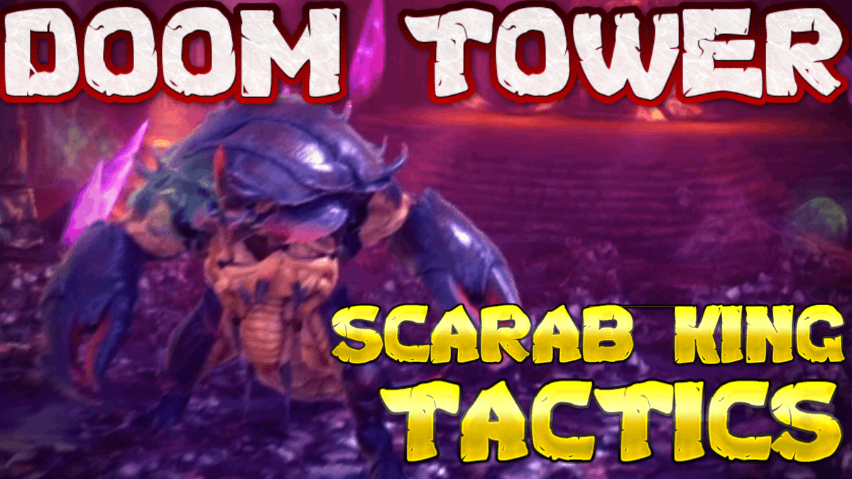 Things are getting tough in the Doom Tower, so let's use some actual tactics against the Scarab King shall we? 
<a href="/RaidRPG/">RAID: Shadow Legends</a> #ScarabKing

NEW VIDEO OUT: 

tinyurl.com/yxem2hmb

#RSL #youtubegaming <a href="/Crazyy_RTs/">CrazyRetweets</a> <a href="/CCG_RTs/">CrypticCoreGaming_RT(2.8k)</a>