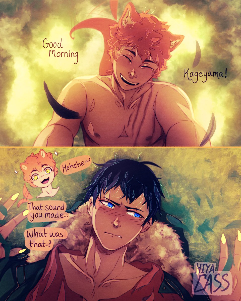 [HQ] Werewolf Hinata AU 