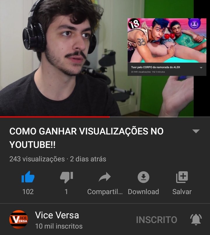 YoutubeXet's tweet photo. COMO GANHAR VISUALIZAÇÕES NO YOUTUBE!! https://t.co/8sofM8r8wY
