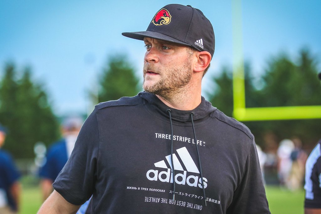goldnikecheck's tweet photo. GOAT Daniels...he gon leave his impression on the first play, I promise. Best Head Coach to ever live! #ForeverRaptorFast thank you my friend! https://t.co/qtITmGFQSq