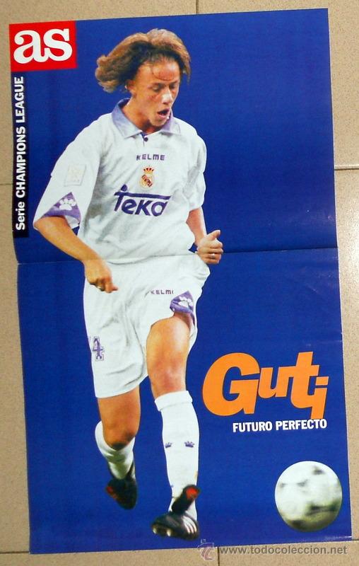 Guti n'a véritablement intégré l'équipe première de la maison blanche qu'à partir de la saison 1998-99 et c'est l'année suivante,