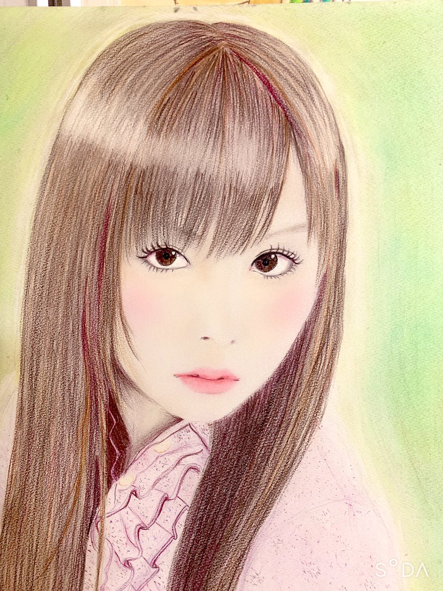 ユフィ リアルなイラストって描くのムズいよな このイラストが最初で最後のリアルなヤツだと思う 生田善子 声優 イラスト好きな人と繋がりたい リアルイラスト